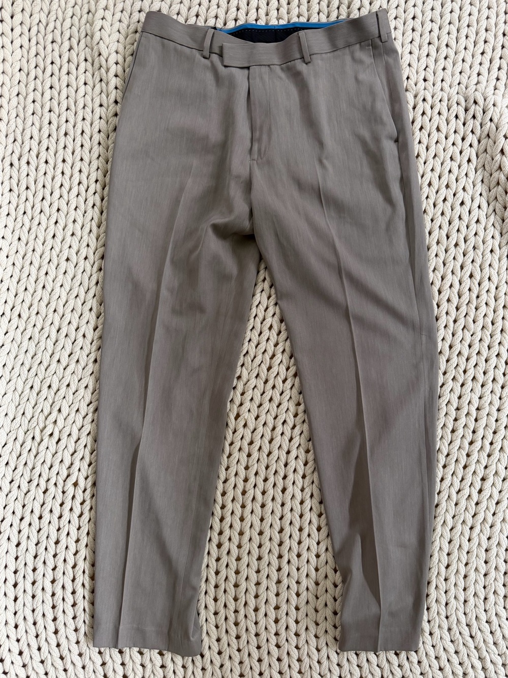 Axist Men's Taupe Dress Pants - Neutral Brown size 36x34